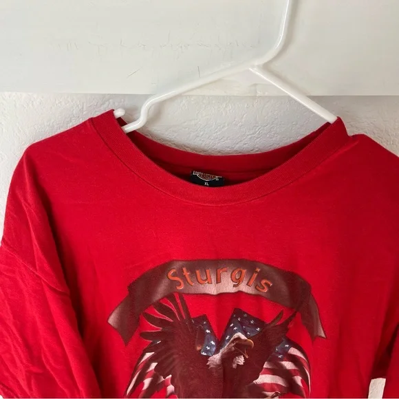 Harley Davidson Sturgis 2002 Men's XL Biker T-shirt - Picture 2 of 9